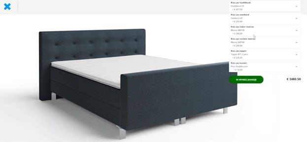 De nieuwe online product configurator